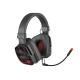 Natec Genesis Argon 570 Binaural Diadema Negro, Rojo auricular con micrófono