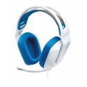 Logitech G G335 Auriculares Diadema Conector de 3,5 mm Blanco