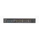 Lanberg RSFE-16P-2C-250 switch No administrado Gigabit Ethernet (10/100/1000) Energía sobre Ethernet (PoE) 1U Negro