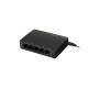 Lanberg DSP3-1005-60W switch No administrado Gigabit Ethernet (10/100/1000) Energía sobre Ethernet (PoE) Negro