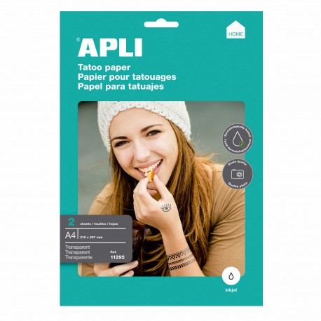 APLI 11295 papel para impresora de inyección de tinta 2 hojas