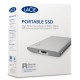 LaCie STKS1000400 unidad externa de estado sólido 1000 GB Plata