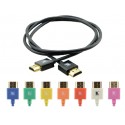 Kramer Electronics 0.6m HDMI m/m 0.6m HDMI HDMI Negro cable HDMI - C-HM/HM/PICO/BK-2