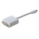 ASSMANN Electronic mini DP - DVI-D, 0.15m 0,15 m mini DisplayPort Blanco - AK-340406-001-W