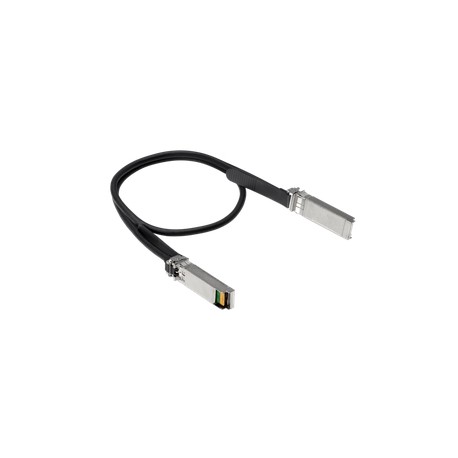 Hewlett Packard Enterprise R0M46A cable de fibra optica 0,65 m SFP56 Negro