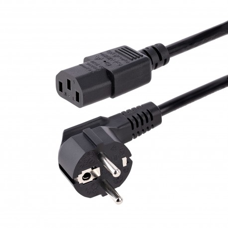 StarTech.com Cable de 1m (3 pies) de Alimentación para Ordenador, 18AWG