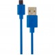 DCU Advance Tecnologic 30401240 cable USB 2 m USB 2.0 USB A Micro-USB A Azul