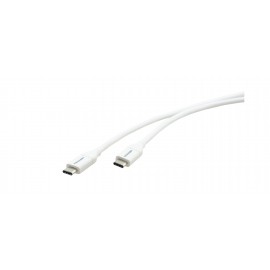 Kramer Electronics C-USB/CC-6 cable USB 1,8 m USB C Macho Blanco