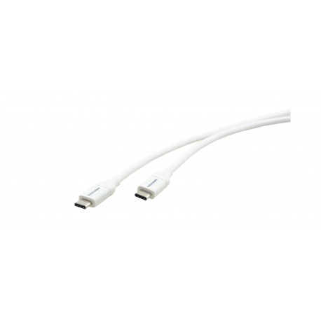 Kramer Electronics C-USB/CC-6 cable USB 1,8 m USB C Macho Blanco