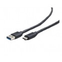 Gembird CCP-USB3-AMCM-6 1.8m USB C USB A Macho Macho Negro cable USB