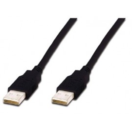 ASSMANN Electronic 1.0m USB 2.0 A/A cable USB 1 m USB A Negro