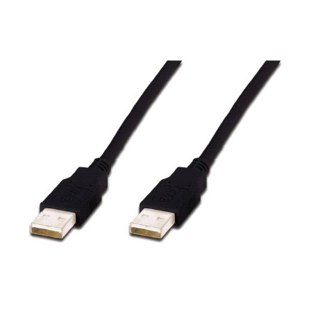 ASSMANN Electronic 1.0m USB 2.0 A/A cable USB 1 m USB A Negro