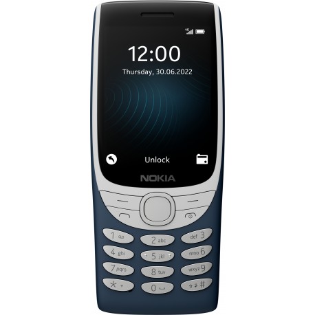 Nokia 8210 4G 7,11 cm (2.8'') 107 g Azul Característica del teléfono - 16LIBL01A03