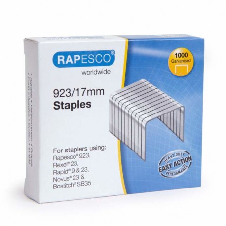 Rapesco 1240 Paquete de grapas 1000 grapas