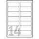 Avery Clear Address Label - Laser - L7563 Transparente - l7563-25