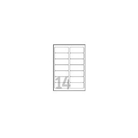 Avery Clear Address Label - Laser - L7563 Transparente - l7563-25