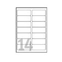 Avery Clear Address Label - Laser - L7563 Transparente - l7563-25