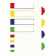 Avery APBAS24-UK etiqueta autoadhesiva Rectángulo Permanente Multicolor 24 pieza(s)