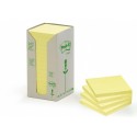 Post-It 654-1T etiqueta autoadhesiva Amarillo 16 pieza(s)