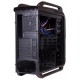 Black Lion IT1523 Midi-Tower Negro, Burdeos