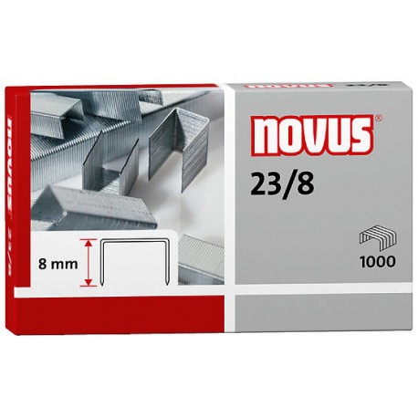 Novus 23/8 Paquete de grapas 1000 grapas