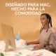 Logitech Lift for Mac ratón mano derecha RF inalámbrico 4000 DPI