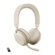 Jabra Evolve2 75 Auriculares Inalámbrico Diadema Oficina/Centro de llamadas Bluetooth Beige