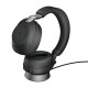 Jabra Evolve2 85, MS Stereo Auriculares Inalámbrico y alámbrico Diadema Oficina/Centro de llamadas USB Tipo C Bluetooth Negro