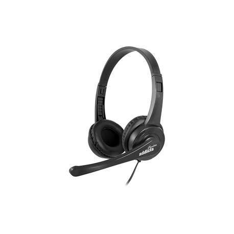 NGS VOX505USB auricular y casco Auriculares Alámbrico Diadema USB tipo A Negro