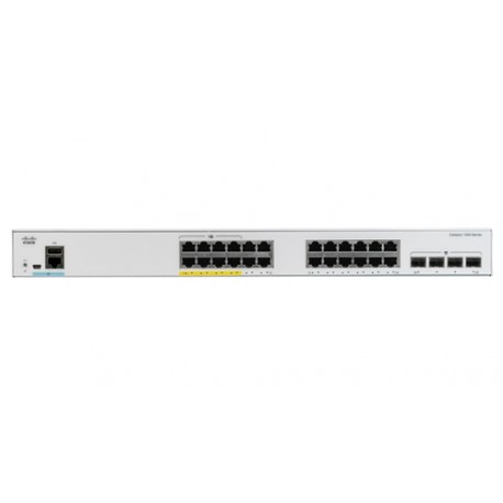 Cisco Catalyst C1000-24FP-4G-L switch Gestionado L2 Gigabit Ethernet (10/100/1000) Energía sobre Ethernet (PoE) Gris