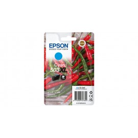 Epson 503XL cartucho de tinta 1 pieza(s) Original Alto rendimiento (XL) Cian - C13T09R24010