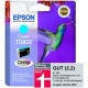 Epson Hummingbird Singlepack Cyan T0802 Claria Photographic Ink