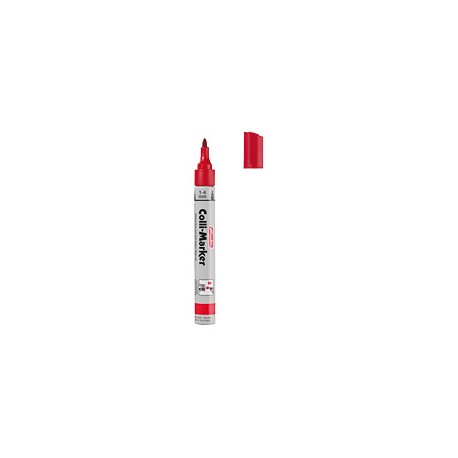 Herlitz 08860629 marcador permanente Rojo