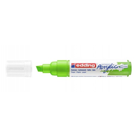 Edding 5000 Acrylic Marker Broad marcador permanente Punta de cincel Verde 1 pieza(s)