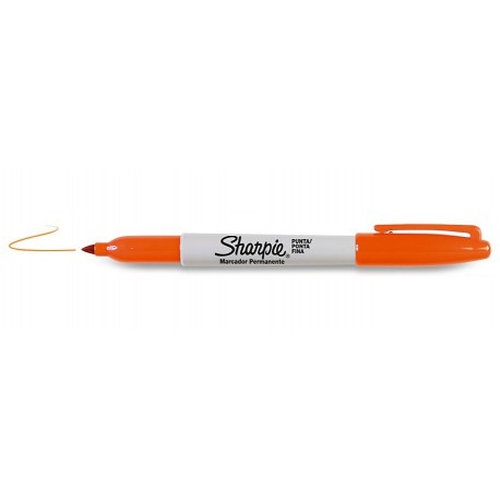 Sharpie Fine Point marcador permanente Punta fina Naranja