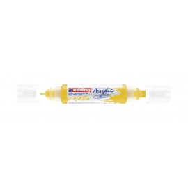 Edding Acryl 3D Double Liner marcador permanente Amarillo 1 pieza(s)