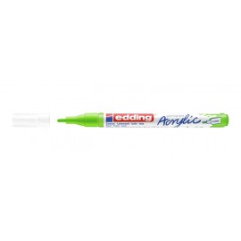 Edding 5300 acrylic marker fine marcador permanente Verde, Amarillo 1 pieza(s)