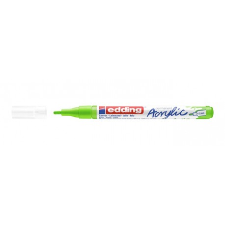 Edding 5300 acrylic marker fine marcador permanente Verde, Amarillo 1 pieza(s)