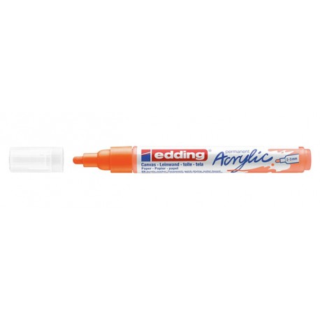 Edding 5300 acrylic marker fine marcador permanente Naranja 1 pieza(s)