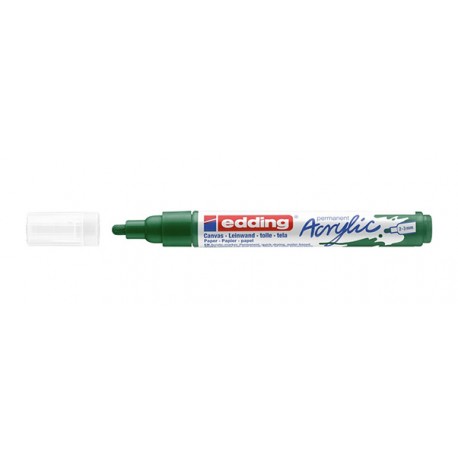 Edding 5300 acrylic marker fine marcador permanente Verde 1 pieza(s)