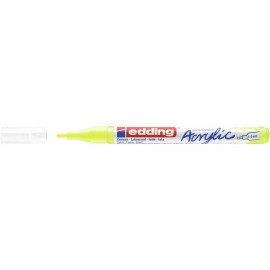 Edding 5300 acrylic marker fine marcador permanente Amarillo 1 pieza(s)