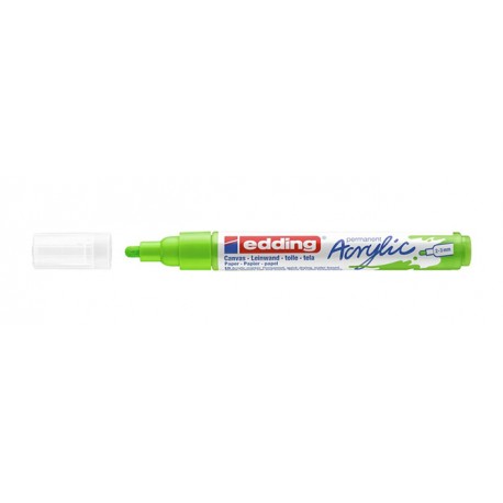 Edding 5300 acrylic marker fine marcador permanente Verde 1 pieza(s)