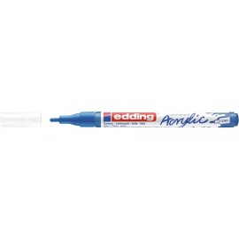 Edding 5300 acrylic marker fine marcador permanente Azul 1 pieza(s)