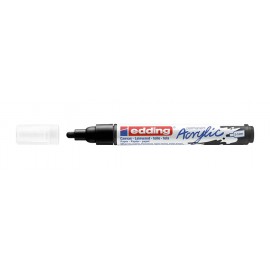 Edding 5300 acrylic marker fine marcador permanente Negro 1 pieza(s)