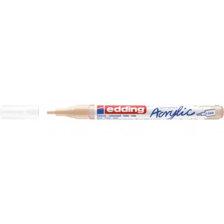 Edding 5300 acrylic marker fine marcador permanente Beige 1 pieza(s)