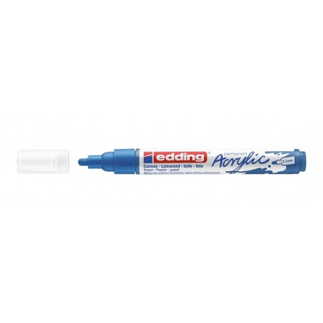 Edding 5300 acrylic marker fine marcador permanente Azul 1 pieza(s)