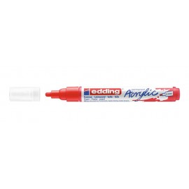 Edding 5300 acrylic marker fine marcador permanente Rojo 1 pieza(s)