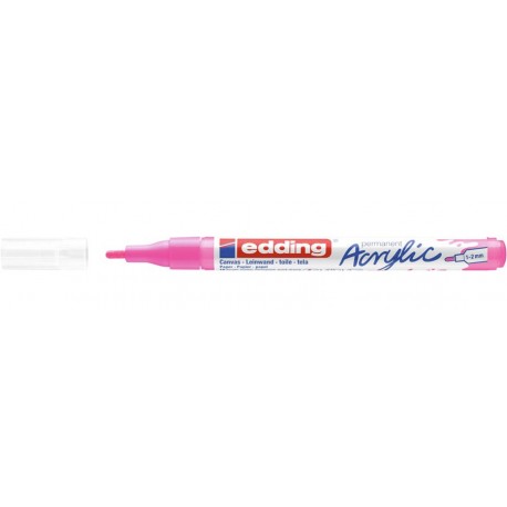 Edding 5300 acrylic marker fine marcador permanente Rosa 1 pieza(s)