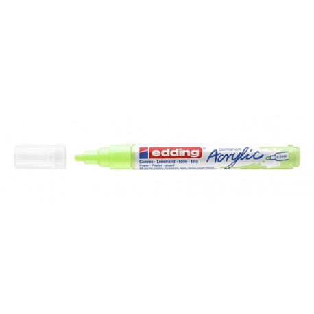 Edding 5300 acrylic marker fine marcador permanente Verde 1 pieza(s)