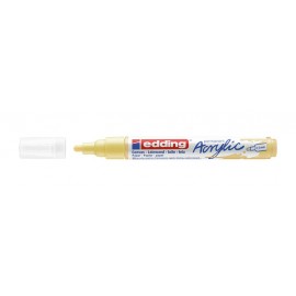 Edding 5300 acrylic marker fine marcador permanente Amarillo 1 pieza(s)